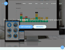 Tablet Screenshot of dotloop.com